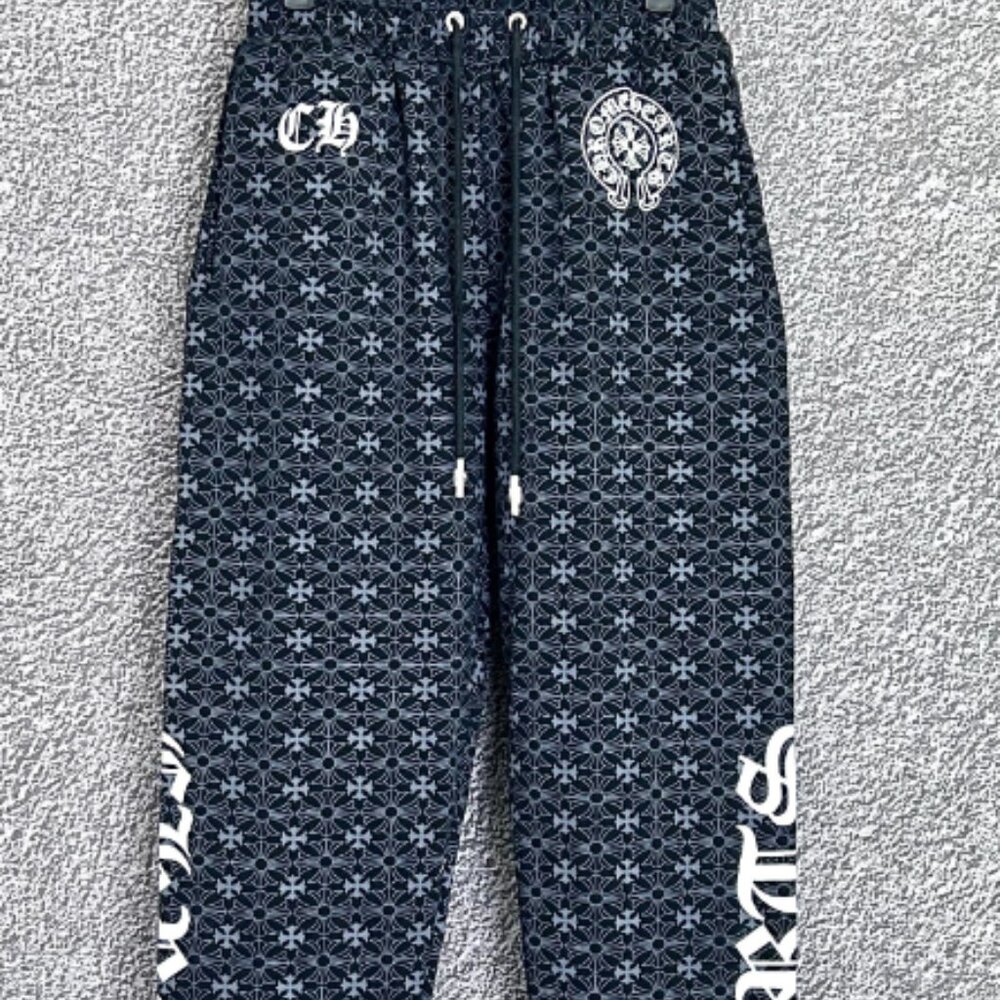 Chrome Hearts Horseshoe Black Sweatpants